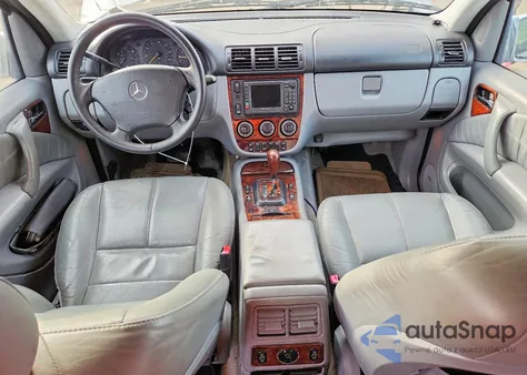 2003 Mercedes-Benz Ml 500 z USA, uszkodzony, nr VIN 4JGAB75E73A391427